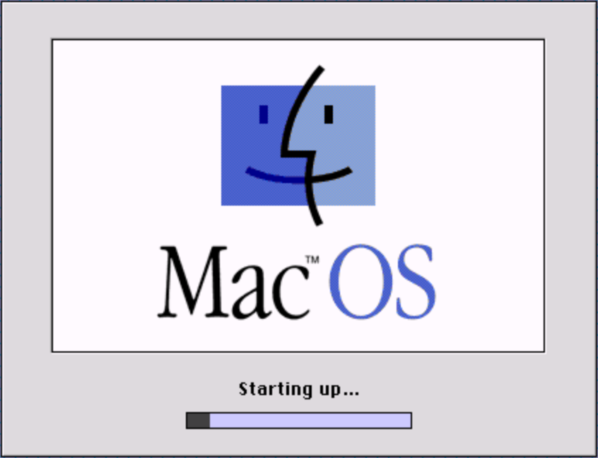 System 7.5 Startup Screen